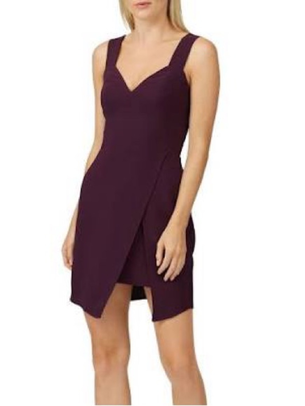 Amanda Uprichard Primrose Dress - Black Cherry